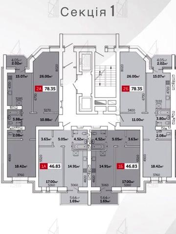 Продам 2-х кімнатну квартиру в новобудові, дешевше ніж в забудовника. ЖК Гвардійське