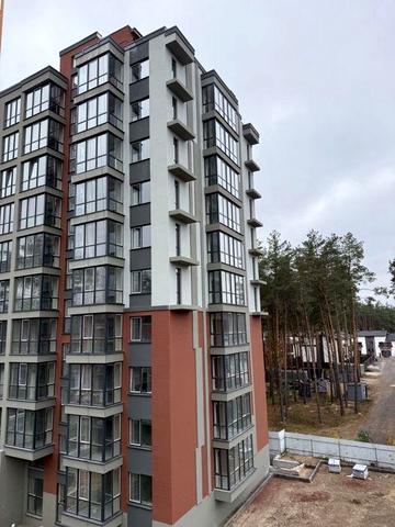 Двокімнатна квартира 53 м, з виходом в парк Щасливий, Гостомель ЖК Соборний