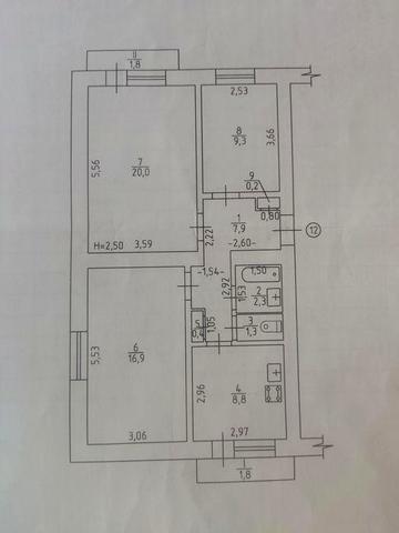 Продається 3 кімнатна квартира