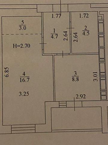 Продам свою 1 комнатную квартиру ЖК ЖИЛСТРОЙ 1