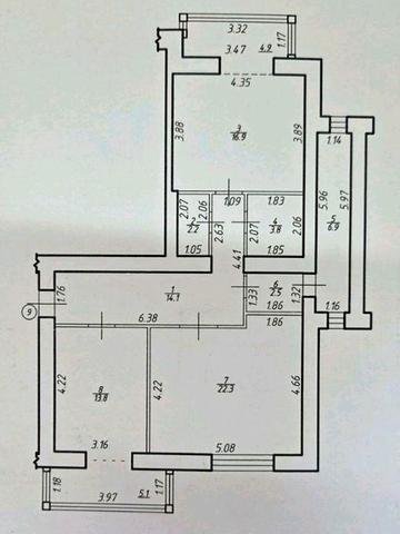 Продаж просторої 2 кім квартири від Власника в центрі м. Долина, від В