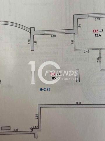 ЖК Паладіум квартира 85.5 м (можна під офіс) ЖК Паладіум