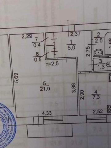 Продам 1 кім.кв.Вишгород