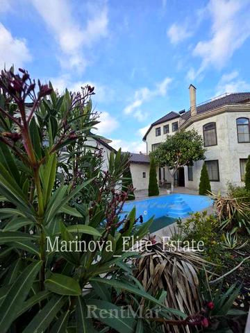 VIP дом 6 комнат Жилой подвал Бассейн Баня Аркадия Охрана 24/7