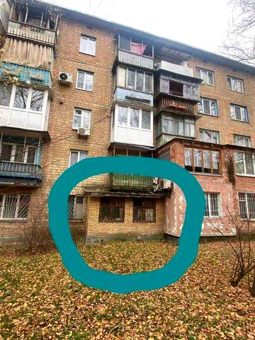 Продаж 1 кімнатної квартири на Вітряних горах