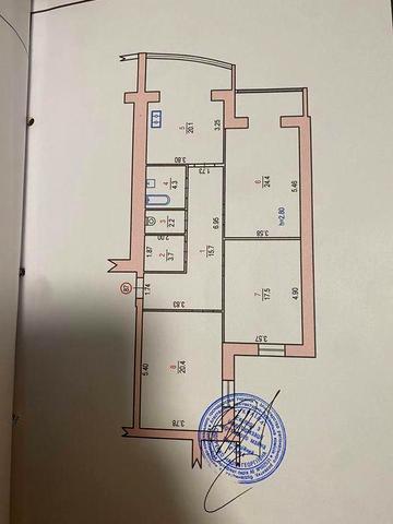 Простора 3-кімнатна квартира+кладовка від власника ЖК золота підкова