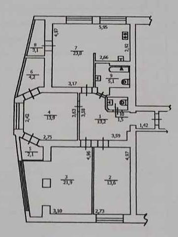 Продаж 4к Квартири. Центр; Ліпки; Печерськ. пров Костя Гордієнка 2А.