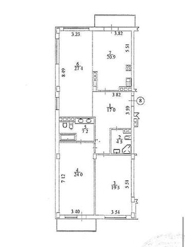 Клубний будинок на Подолі, 129м2, 4 кімнати ЖК InCo Home