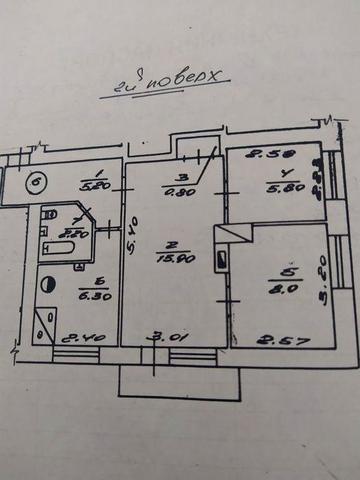 Продам 3-ох кімнатну квартиру у смт. Володимирець