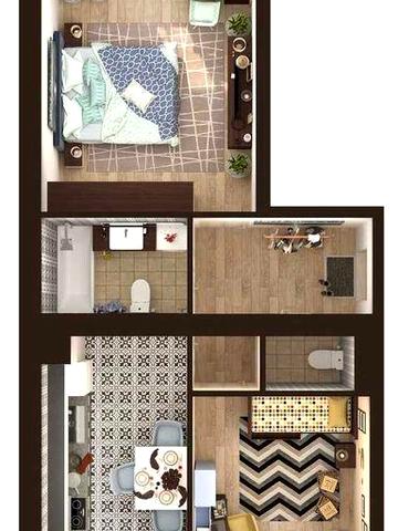 Продаж з ремонтом 50,1 кв.м під квартиру офіс оренду. Без комісіЇ ЖК Мандарин