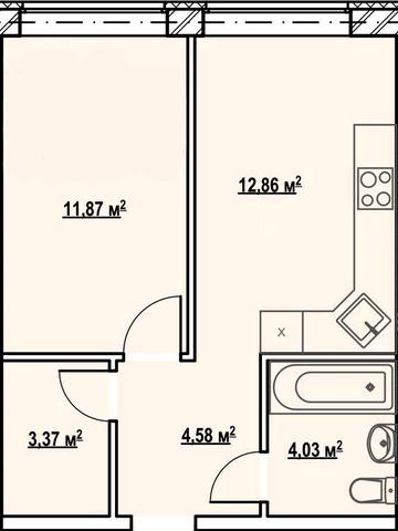 Власна квартира в розтермінування 18 міс. Перший внесок 30% (11000$) ЖК Comfort Hall