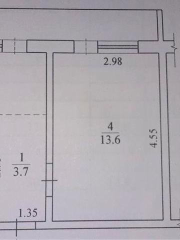 Продам 1-к квартиру Касіяна 6Б