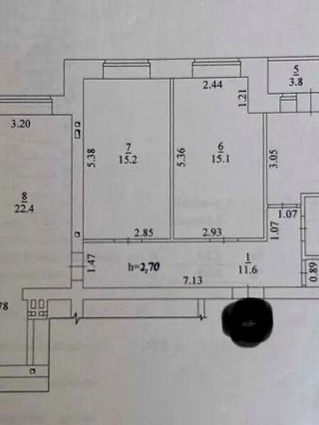 Продаж 3к Квартира Боголюбова вулиця ЖК Городок