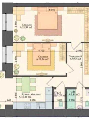 Продаж просторої 2к квартири в центрі міста Ірпінь, ЖК Art Residence!