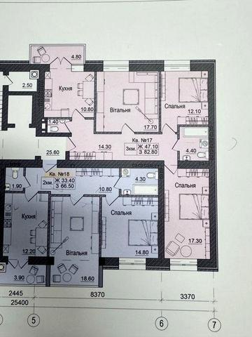 Новобудова з сантехнікою (80% готовності) ЖК Акварелі Проспекту