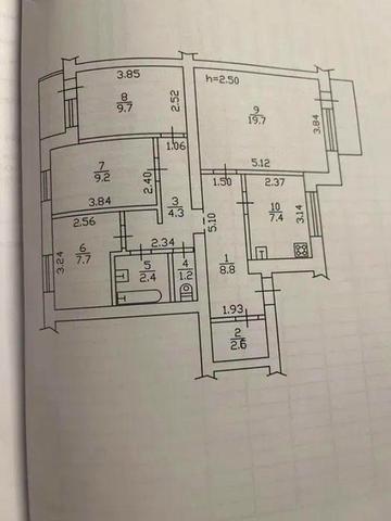 Продається квартира в центрі Здолбунова-2