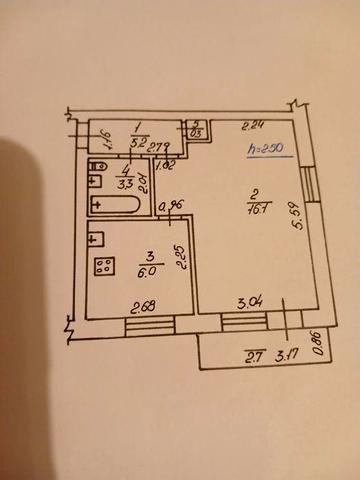 Продам 1 кімнатну квартиру