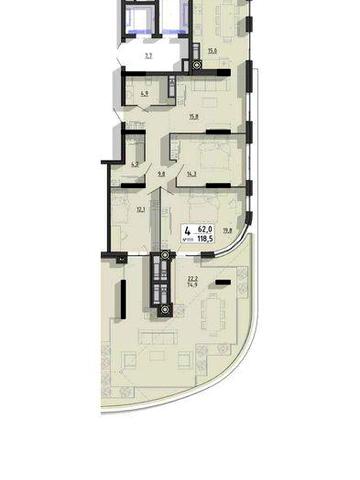 Продаж квартири з терасою, в преміум ЖК з виглядом на озеро ЖК SvitLand Residences