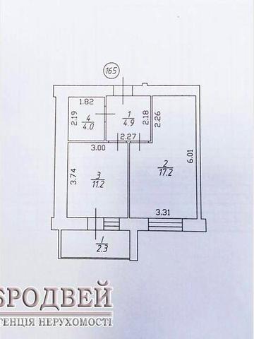 Продаж 1к Квартира Незалежності вулиця