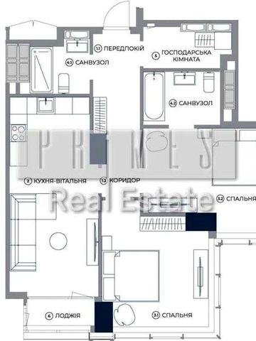 Продаж 2к 80м2 А136 Антоновича 136-138 Палац Україна ЖК А136
