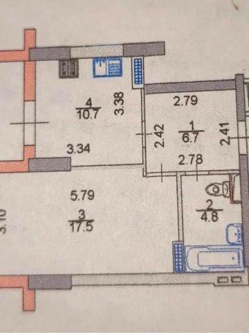 ПРОДАЖА 1 кімнатної квартири по  вулиці Феодосійській 1А