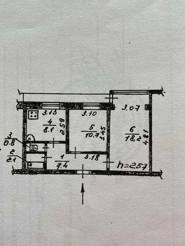 продаж 2-кім квартири з індивід опаленням, світло 24/7