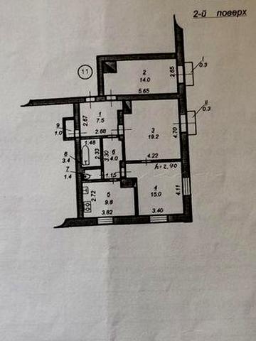 Продам 3 кімнатну квартиру.м жидачів Львівська область.