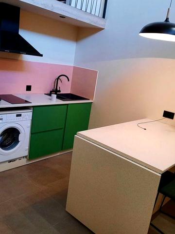 двухуровневая квартира однокомнатная . студия ЖК Акварель