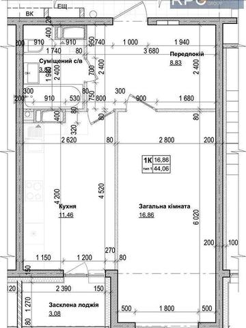 ТОП! Продаж квартира 44м ЖК Атлант на Озерній Метро Іподром Теремки ЖК Атлант на Озерній