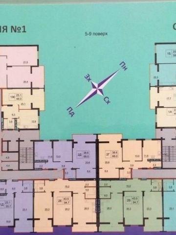 1к. ЖК "Візаві", 3/12ц, 51м2, Авт.оп! Зданий!, 53000уо! ЖК ВІЗАВІ