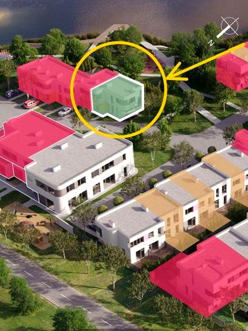 Останній таунхаус з видом на парк та озеро, РОЗСТРОЧКА, перший внесок