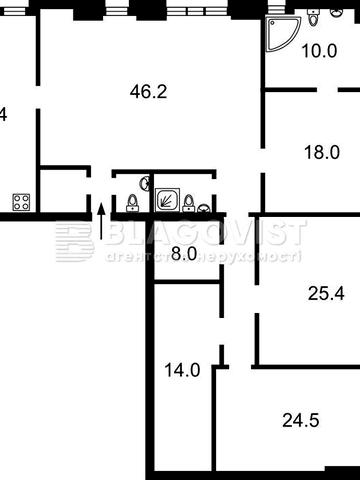 Довгострокова оренда 3к кв Да Винчі Гончара 35