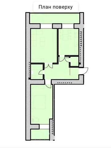 2-кімнатна квартира в ЖК "Ювілейний" ЖК Ювілейний