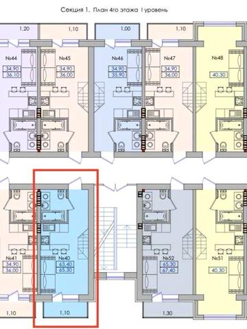 ВЛАСНИК | Дворівнева квартира 65м2 з видом на море  | ЗДАНИЙ будинок ЖК Smart House
