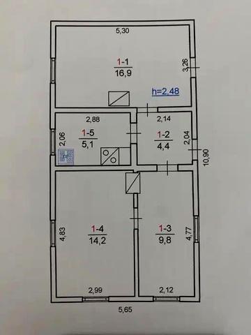 Будинок з ділянкою в с. Бучали