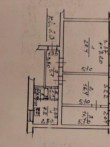 Трёх комнатная квартира  г.Одесса