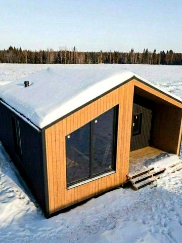 Модульний будинок , каркасне будівництво  , будинок під ключ