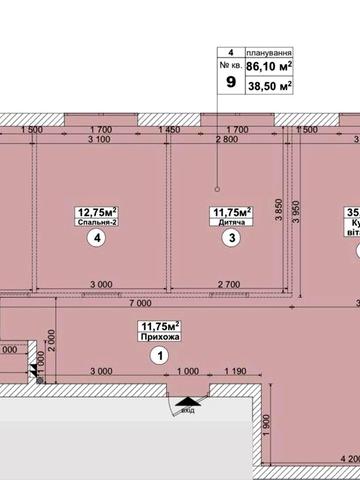 Продам 3-кімн. квартиру ЖК Sanvile-park ЖК Sanville park