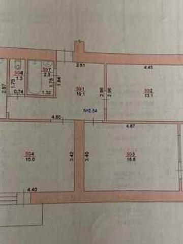 Срочно продам  3-ю квартиру киевского проекта. ЖК 2