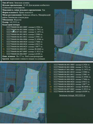 Бишів, Фастівський, Київська область 3157660 USD
