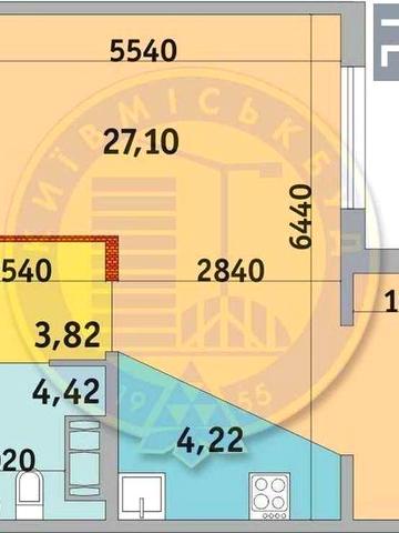 Продам 1к квартиру 40м2, ЖК Чарівне місто . Київ, Дарницький р-н ЖК Чарівне місто
