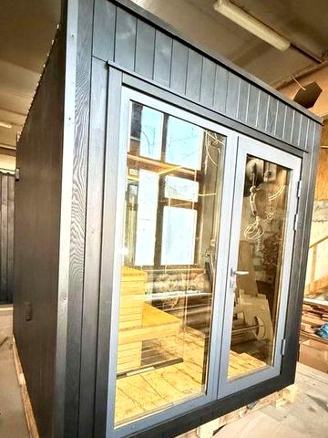 Сауна модульна панорама