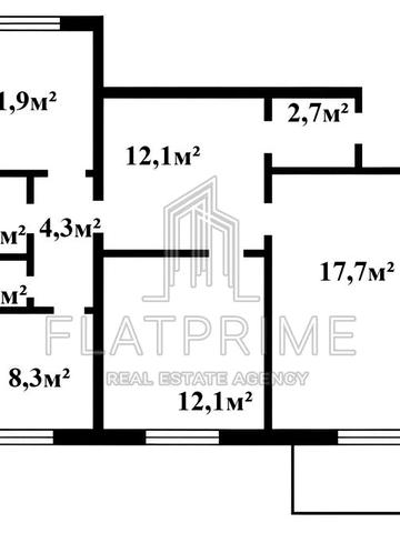 Продам 3-х кімнатну квартиру метро Осокорки