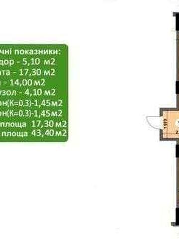 Терміново! 1-кімнатна квартира на Правому березі Києва