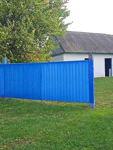 Будинок в селі із свердловиною, гаражем, ангаром для сільхозтехніки