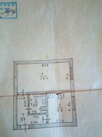 Однокімнатна в самому центрі