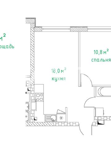 Академика Филатова, 22, Черемушки, Хаджибейский, Одесса, Одесская 62000 USD