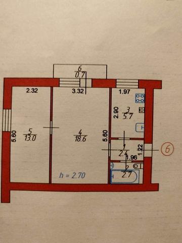 Продам 2кімнатну квартиру