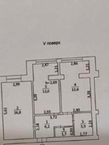 2х комнатная в малоэтажном кирпичном доме всего за 45 000