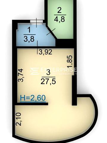Без%! Продам 1к квартиру, Дарниця, Харківське шоссе